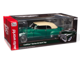 Auto World 1/18 Scale - 1947 Cadillac Series 62 Cabriolet Metallic Green - AW315
