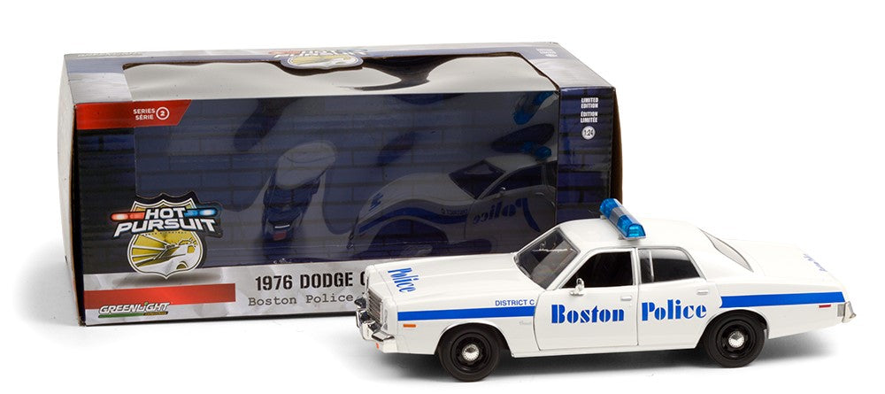 1 24 Scale Diecast Model Hot Pursuit 1976 Dodge Coronet Boston P road2racemodels