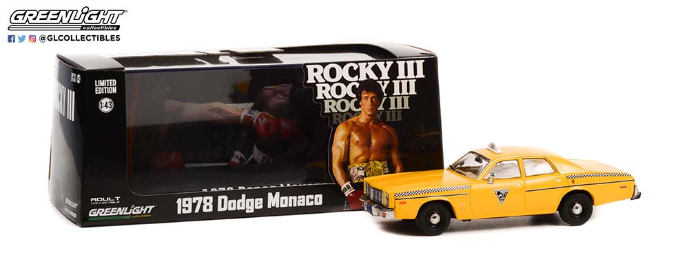 Greenlight 86612 1/43 - Rocky III (1982) Film 1978 Dodge Monaco