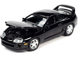Auto World - 1/64 Modern Muscle 2021- 1994 Toyota Supra Gloss Black.