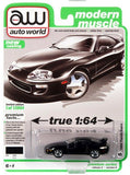 Auto World - 1/64 Modern Muscle 2021- 1994 Toyota Supra Gloss Black.