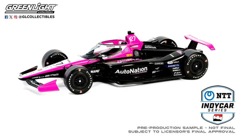 Greenlight 11234 1:18 2024 NTT IndyCar Series - #27 Kyle Kirkwood / Andretti Autosport, AutoNation