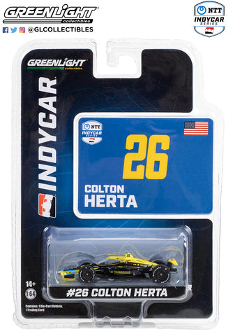 1/64 INDYCAR 11553 | 1:64 2023 NTT IndyCar Series - #26 Colton Herta / Andretti Autosport, Gainbridge