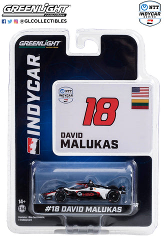 1/64 INDYCAR 11567 | 1:64 2023 NTT IndyCar Series - #18 David Malukas / Dale Coyne Racing with HMD Motorsports, HMD Trucking