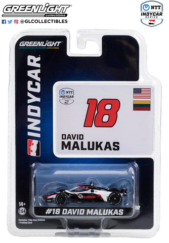 Greenlight 1:64 2023 11567 NTT IndyCar Series-  #18 David Malukas / Dale Coyne Racing with HMD Motorsports, HMD Trucking