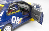 Sunstar 1:18 5514 Subaru Impreza 555 – #1 D.Andrea/F.Danilo – Winner Rally piancavallo 1998