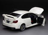 Sunstar 1:18 Scale Subaru WRX Sti 2018 customised version - Crystal White Pearl - 5556