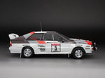 Sunstar 1:18 Audi Quattro A2 - #5 H.Mikkola/A.Hertz - Rallye Sanremo 1983 (limited edition 1999pcs) (with Movie" Race for Glory" head light separated parts)