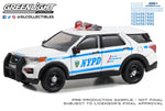 Greenlight 42776 1:64 Hot Pursuit - 2020 Ford Police Interceptor Utility - New York City Police Dept (NYPD) with NYPD Squad Number Decal Sheet (Hobby Exclusive)