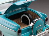 Sunstar 1:18 Scale 1956 Mercury MontClair Hard Top With Spare Tyre - Nigerian Blue/ Lauderdale Blue 5148