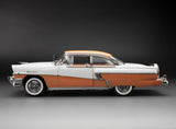 Sunstar 1:18 Scale 1956 Mercury MontClair Hard Top With Spare Tyre - Glamour Tan / Classic White 5144