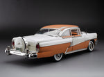 Sunstar 1:18 Scale 1956 Mercury MontClair Hard Top With Spare Tyre - Glamour Tan / Classic White 5144