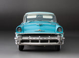 Sunstar 1:18 Scale 1956 Mercury MontClair Hard Top With Spare Tyre - Nigerian Blue/ Lauderdale Blue 5148