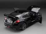 Sunstar 1:18 Scale Subaru WRX Sti 2018 customised version - Crystal Black Silica - 5557