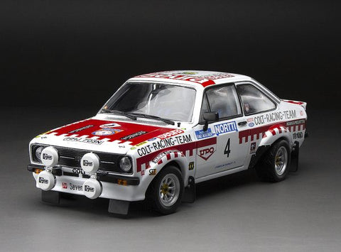 Sunstar 1:18 4856 Ford Escort RS1800 – #4 T.Makinen/H.Liddon – 3rd 1975 1000 LAKES RALLY