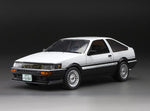 Sunstar 1:24 51001 1985 Toyota Corolla Levin (AE86) – White/Black