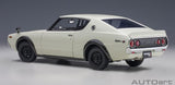 Autoart 1/18 Scale Nissan Skyline 2000 GT-R (KPGC110) - White 77472