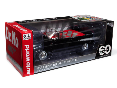 Auto World James Bond 007 - 1957 Chevrolet Bel Air Convertible 1/18 Scale - AWSS134 - BAY 2 - B2 & EB10