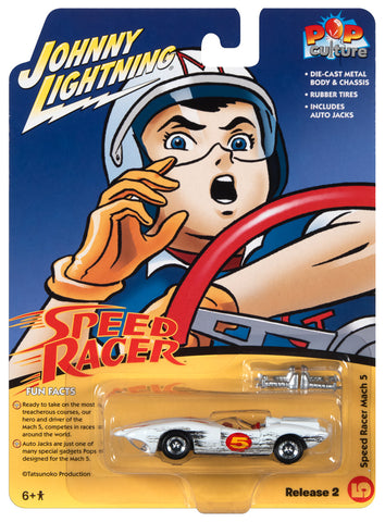 JOHNNY LIGHTNING 1/64 SPEED RACER - MACH 5 - JLPC010 (B7).