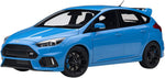 Autoart 1:18 Scale  Model Car Ford Focus RS (2016) in Nitrous Blue Full Openings 72953