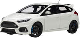 Autoart 1:18 Scale Model Car Ford Focus RS (2016) in Frozen White Full Openings 72951