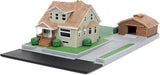 Jada Nano Fast & Furious 3668 Hollywood Rides Dom Toretto's House Display Diorama with Two 1.65" Die-cast Cars,