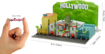 Jada Nano 34807  Hollywood Rides Walk of Fame Diorama w/Hollywood Sign and 2 Vehicles (Double-Decker Tour Bus & 1958 Cadillac Series 62 Convertible)