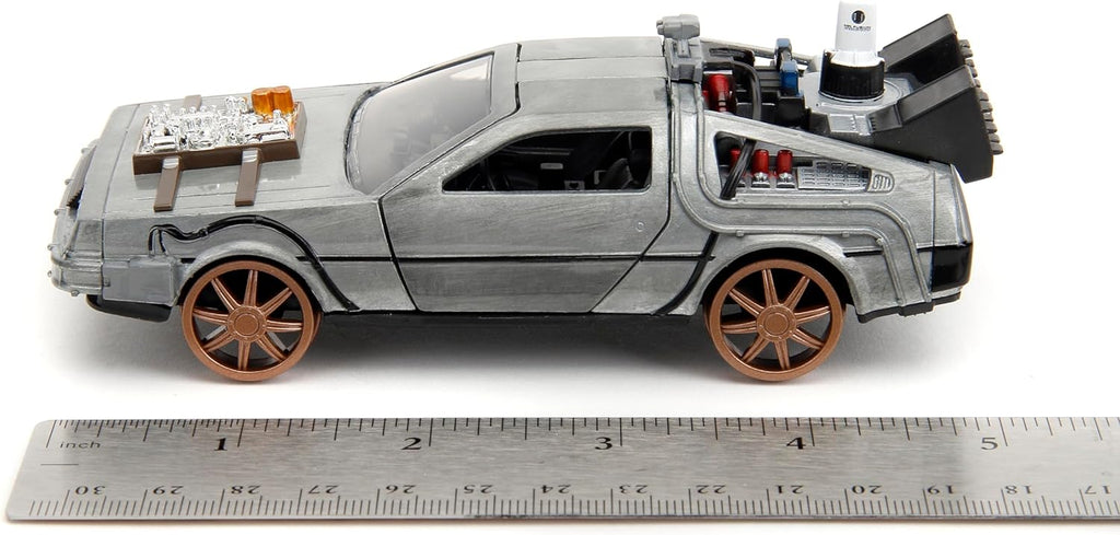 Modellino Auto Jada 1/32 De Lorean "Back to the future III" Time Modellino Auto Jada 1/32 De Lorean "Back to the future III" Time