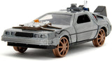 Jada 1:32 34786 Back To The Future 3 Rail wheels Time Machine