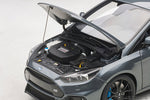 Autoart 1:18 Scale Model Car Ford Focus RS (2016) in Stealth Grey Full Openings 72954