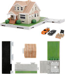 Jada Nano Fast & Furious 3668 Hollywood Rides Dom Toretto's House Display Diorama with Two 1.65" Die-cast Cars,