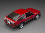 Sunstar 1:24 51002 1985 Toyota Corolla Levin (AE86) – Red/Black