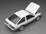 Sunstar 1:24 51001 1985 Toyota Corolla Levin (AE86) – White/Black