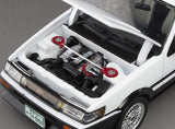 Sunstar 1:24 51001 1985 Toyota Corolla Levin (AE86) – White/Black