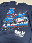 NASCAR T-SHIRT KYLE LARSON 5 HENDRICK CARS.COM SPECIAL PRICE