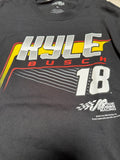 NASCAR T-SHIRT KYLE  BUSCH  M&MS BLACK SPECIAL PRICE SIZE XL