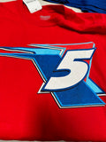 NASCAR T-SHIRT KYLE LARSON  VALVOLINE RED SPECIAL PRICE