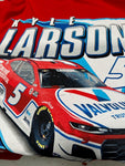 NASCAR T-SHIRT KYLE LARSON  VALVOLINE RED SPECIAL PRICE