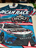 NASCAR T-SHIRT ALL OVER PRINT DAYTONA 500 SPECIAL PRICE