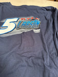 NASCAR T-SHIRT KYLE LARSON 5 VALVOLINE BLUE SPACIAL PRICE 3XL