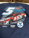 NASCAR T-SHIRT KYLE LARSON 5 VALVOLINE BLUE SPACIAL PRICE 3XL