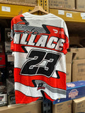 NASCAR T-SHIRT - Bubba Wallace #23 Sublimated Total Print - SPECIAL PRICE