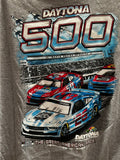 NASCAR T-SHIRT DAYTONA 500 2026 GRAY MEDIUM THE GREAT AMERICAN RACE 2026