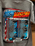 NASCAR T-SHIRT DAYTONA 500 2026 GRAY  SMALL  2026 68 TH DAYTONA