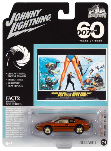 Johnny Lightning 1/64 Lotus Esprit For Your Eyes Only James Bond JLPC006 (B7)