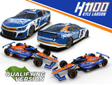 Nascar 1/64 Kyle Larson #5 Camaro & #17 Indycar Hendrickcars.com indy/Charlotte Qualifying 2024 2 vehicle set