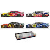 Nascar 1/64 Kyle Larson, Chase Elliott,William Byron & Alex Bowman Darlington Throwback 2024 (4 Car Set)