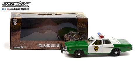 Greenlight 1/24 84096 - 1975 Plymouth Fury - Chickasaw County Sheriff (BAY 5 UP)