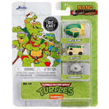 Jada Nano 31790 Teenage mutant ninja turtles 3 piece set - Turtle blimp/TMNT Party Van/Technodrome.