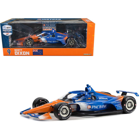 1:18 IndyCar 2023 NTT  Series - #9 Scott Dixon / Chip Ganassi Racing, Women in Motorsports Powered by PNC Bank (Road Course Configuration)